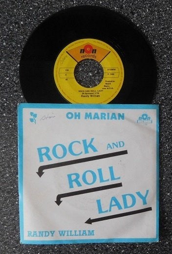 NON 139 Randy William - rock and roll lady (vanaf € 1,50), Ophalen of Verzenden, Zo goed als nieuw, 7 inch, Levenslied of Smartlap