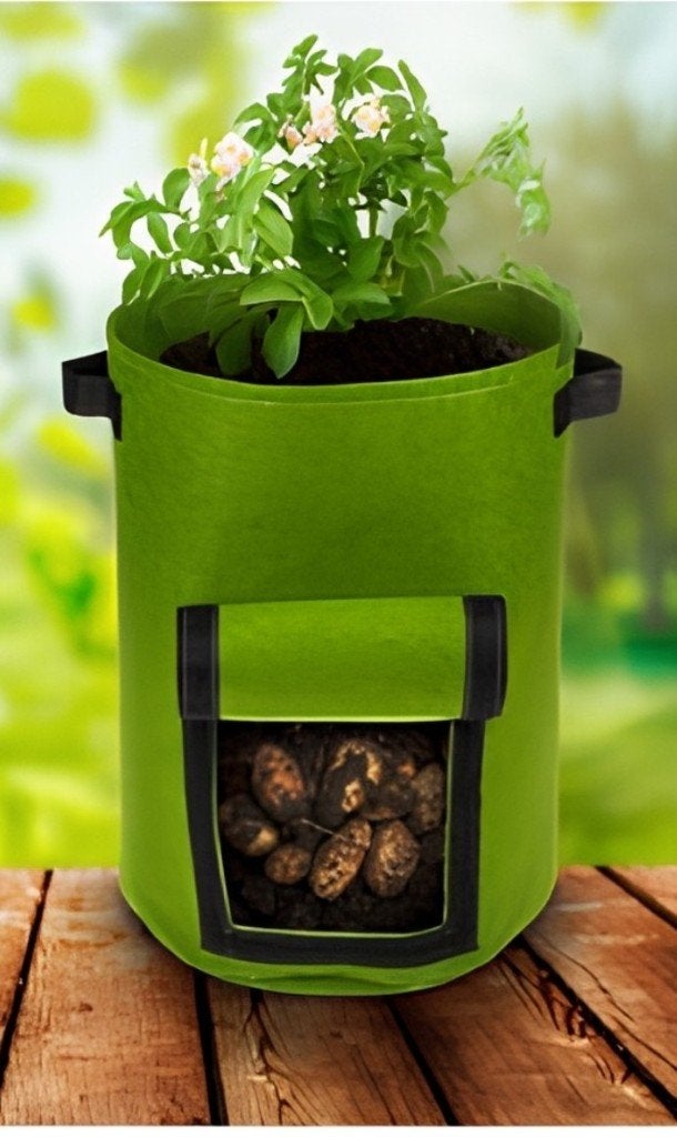 GROWING BAGS, Kunststof, Minder dan 60 cm, Rond, Nieuw