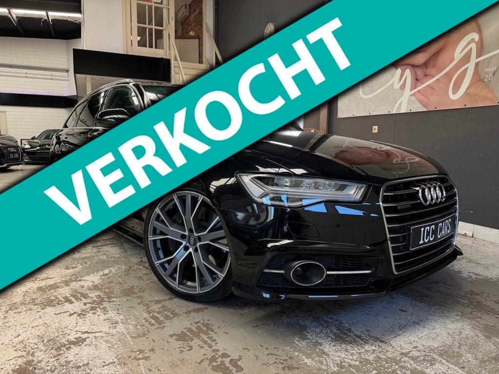 Audi A6 Avant 3.0 TDI BiT quattro s-line, panorama, led, fac, Automaat, Automatische klimaatregeling, Gebruikt, Euro 6