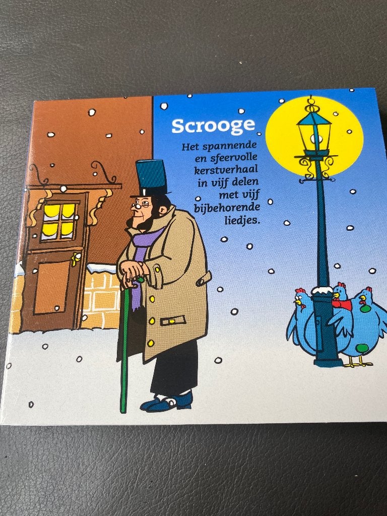 Scrooge - Het spannende kerstverhaal met liedjes, Cd's en Dvd's, Cd's | Kinderen en Jeugd, 6 tot 9 jaar, Gebruikt, Inclusief doosje