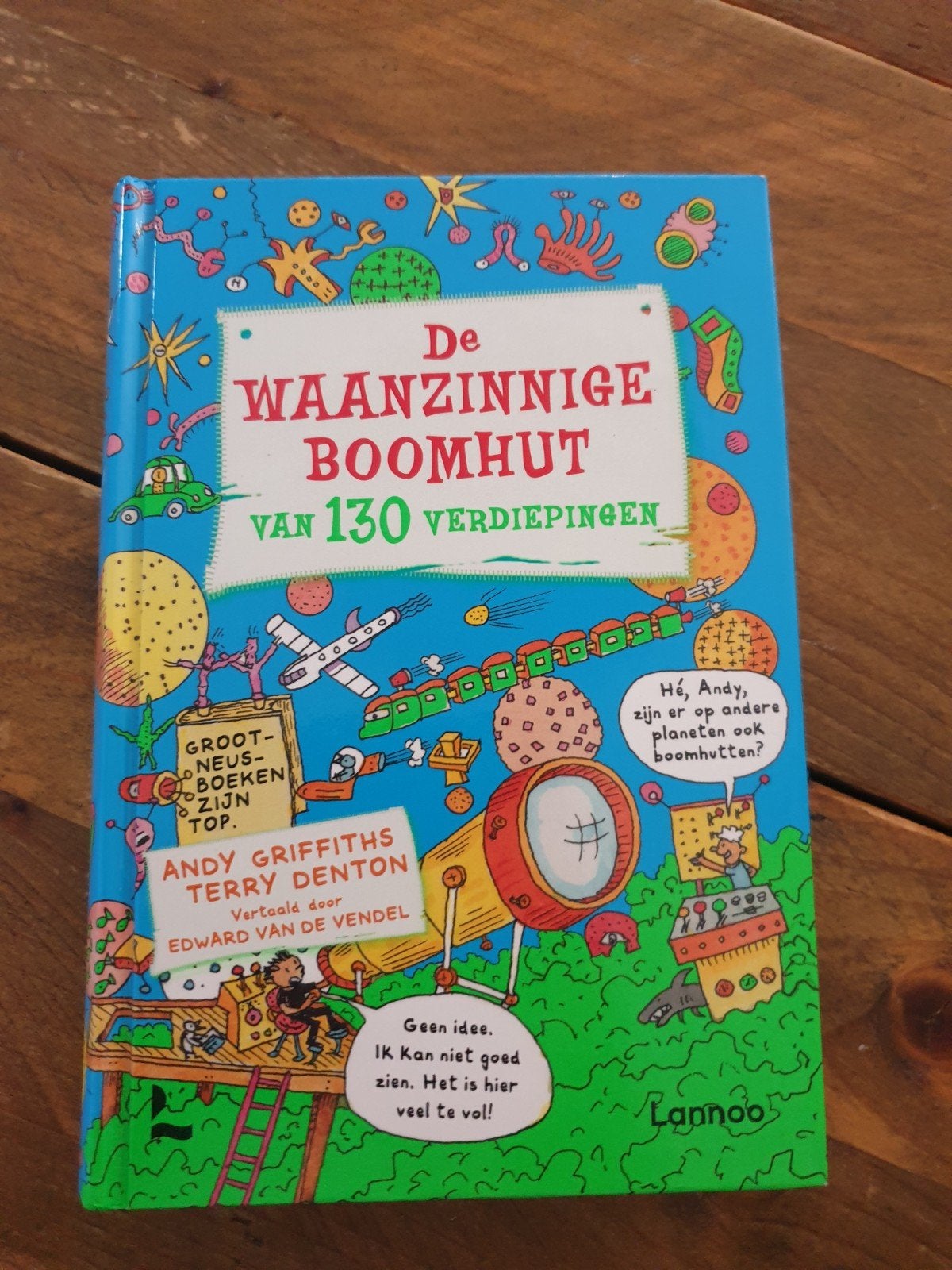De Waanzinnige Boomhut van 130 Verdiepingen - Andy Griffiths, Ophalen of Verzenden, Zo goed als nieuw, Andy Griffiths, Fictie algemeen