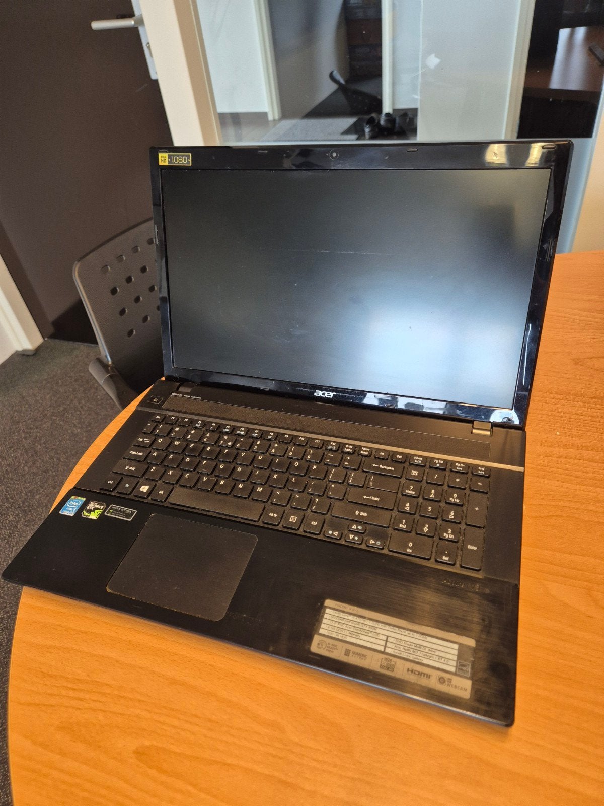 Acer Aspire V3-772G i7 240GB SSD + GTX 850M 17.3" Full HD, Qwerty, 8 GB, Ophalen of Verzenden, Niet werkend