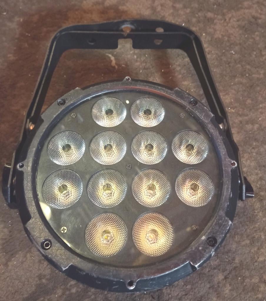 7 X Futurelight Slim Pro LED parren DEFECT !!, Ophalen, Gebruikt, Licht