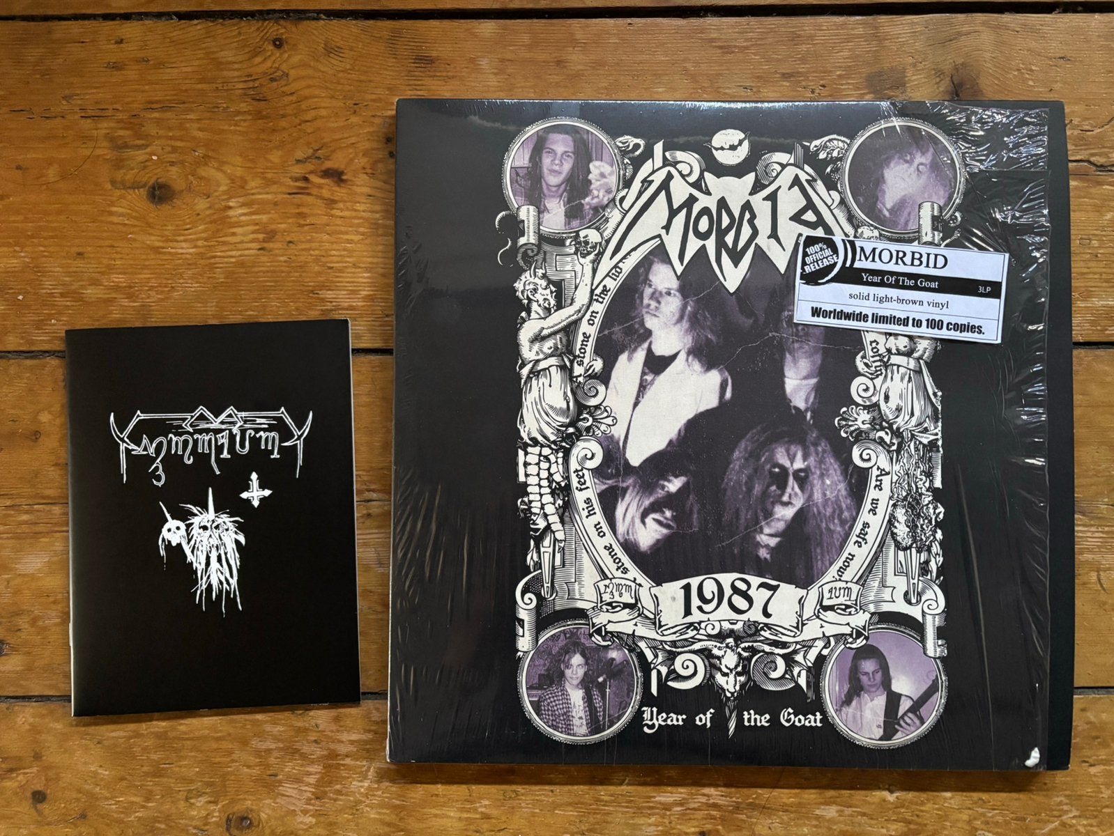 Morbid Year of goat LP 1 van 100 kopieën, Ophalen of Verzenden, Zo goed als nieuw, Black metal, LP