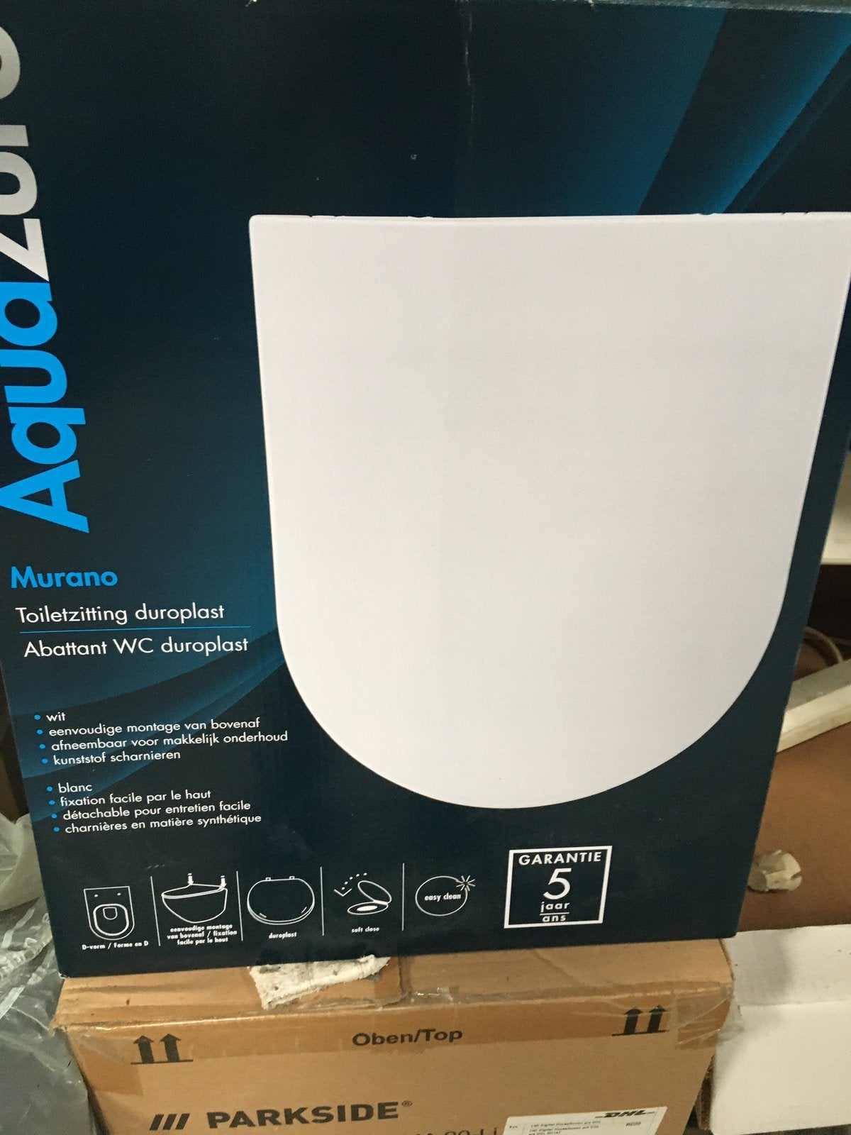Wc bril, Doe-het-zelf en Verbouw, Sanitair, Ophalen, Zo goed als nieuw, Toilet