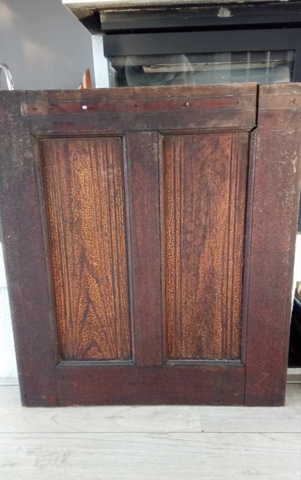 antiek houten luik, Ophalen of Verzenden