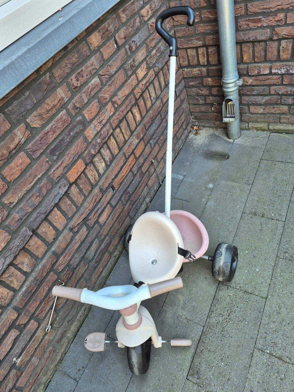 Net Smoby duwfietsje, Ophalen, Zo goed als nieuw, Duwvoertuig