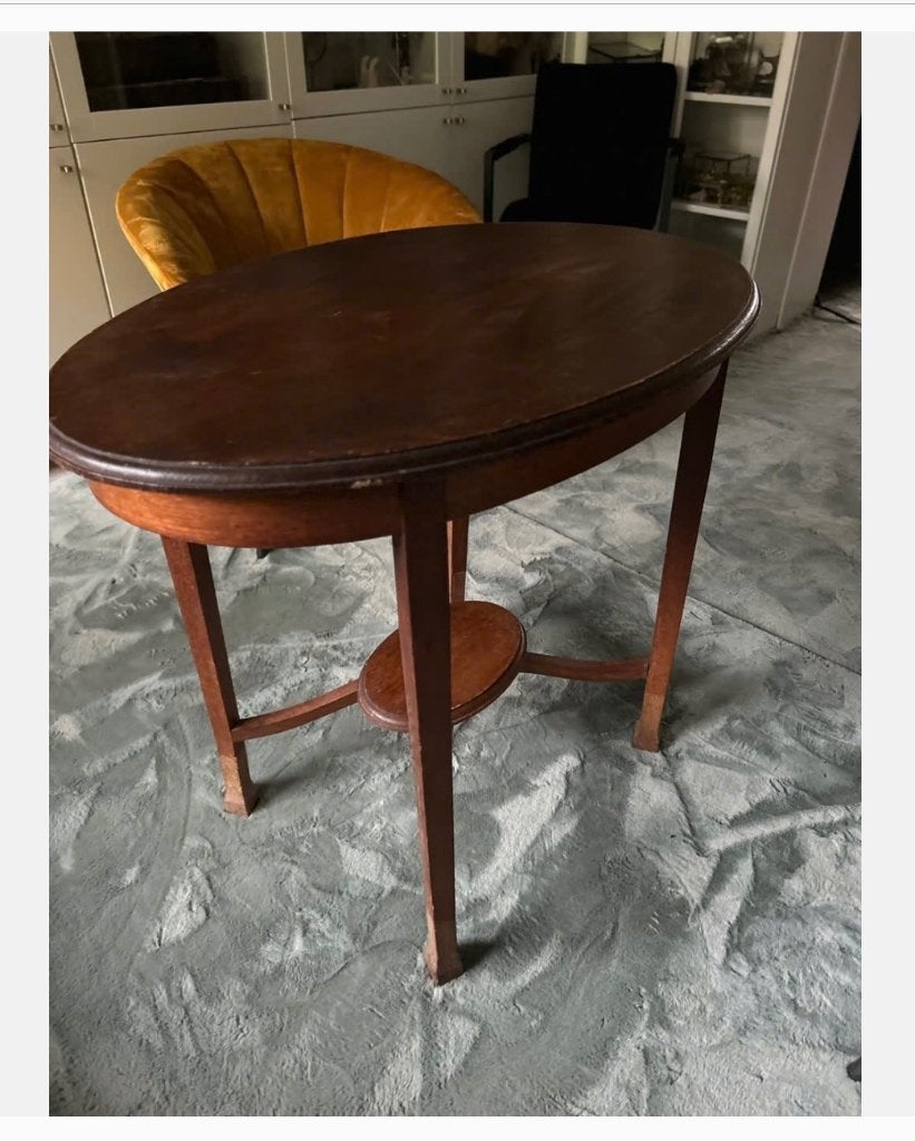 Mooie jaren ‘60 eettafel, bijzet tafel met klein onderblad, Huis en Inrichting, Tafels | Eettafels, Ophalen, 50 tot 100 cm, X