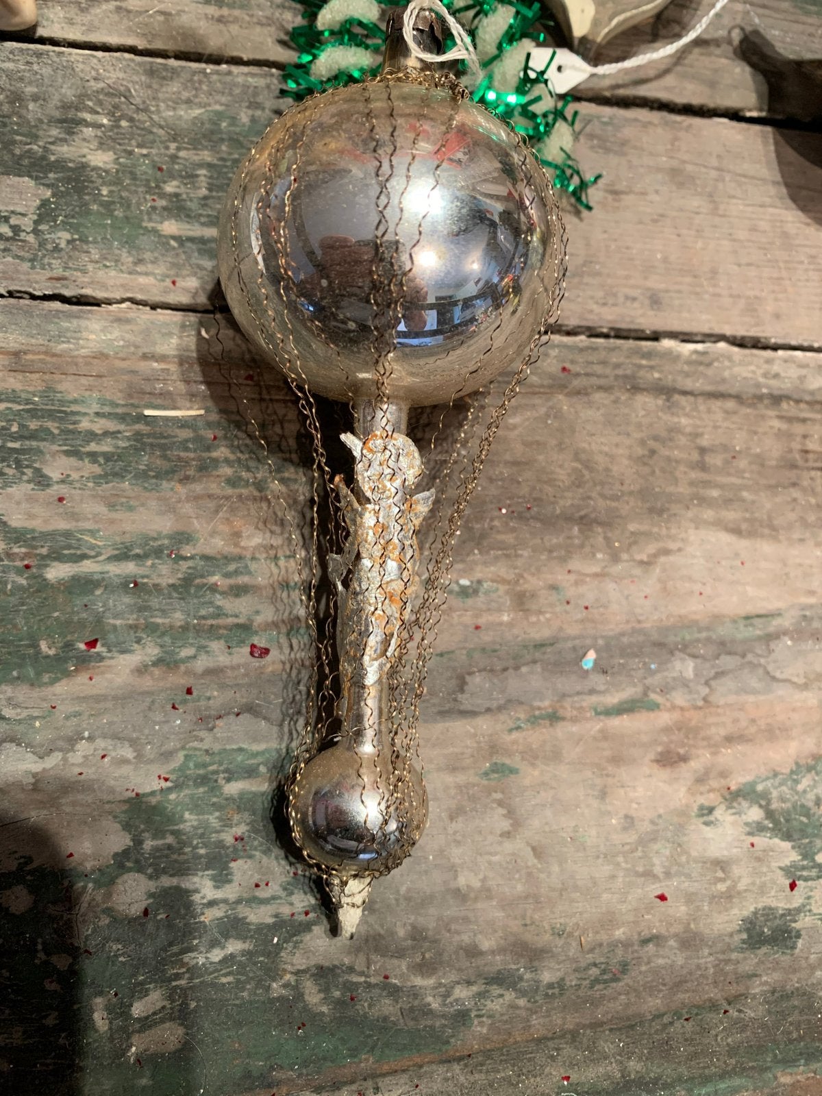 Kerst ornament met engel #kerst, Gebruikt, T, Ophalen of Verzenden, N