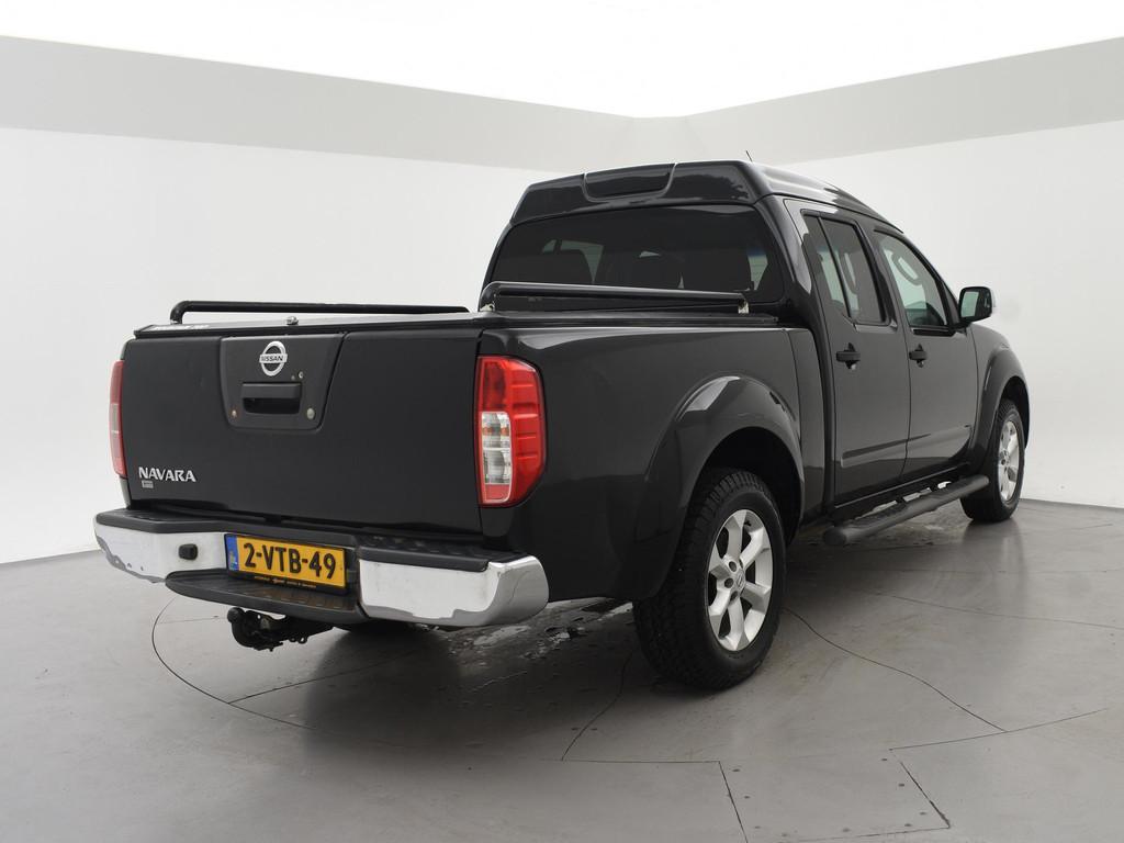 Nissan Navara 2.5 DCI 190 PK AUT. 4X4 5-PERSOONS DOUBLE CAB, Auto's, Nissan, Stof, Gebruikt, Overige modellen, 3000 kg