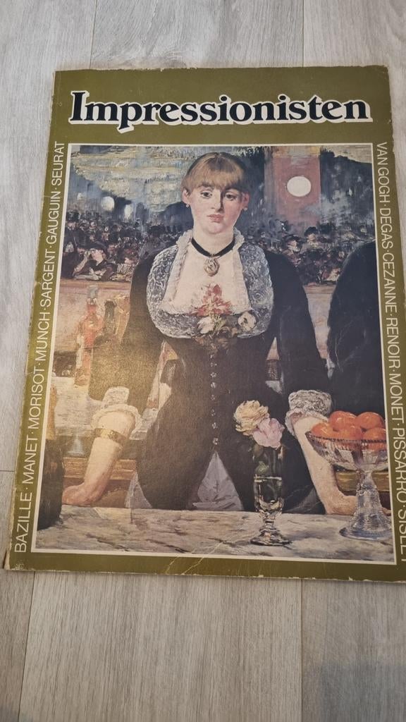 Impressionisten Kunstkijkboek op Posterformaat, Boeken, Kunst en Cultuur | Beeldend, Ophalen of Verzenden