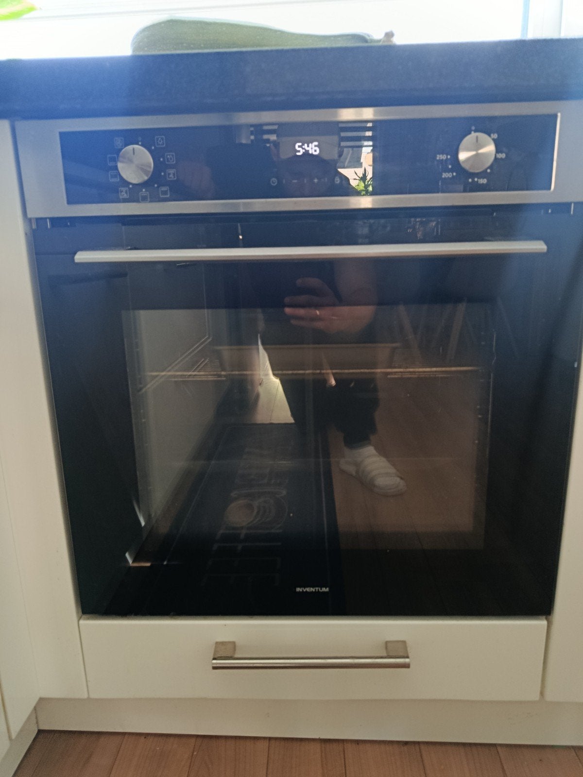 Inventum Inbouw Heteluchtoven - Zo goed als nieuw, Ophalen, Hete lucht, 60 cm of meer, Inbouw