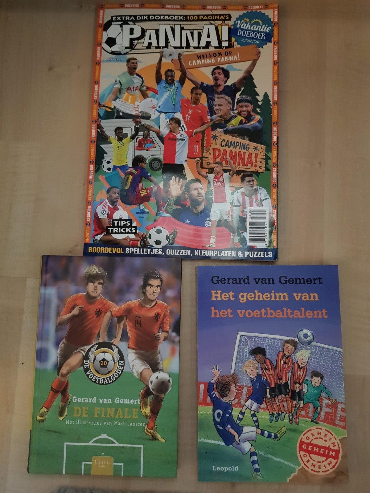 Voetbalboeken: De Finale, Het Geheim van het Voetbaltalent, Ophalen of Verzenden