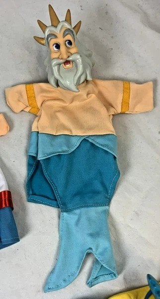Disney Kleine Zeemeermin Handpoppen Set poppenkast compleet, Coolsingel 104, 3011 AG Rotterdam, Netherlands, Zo goed als nieuw