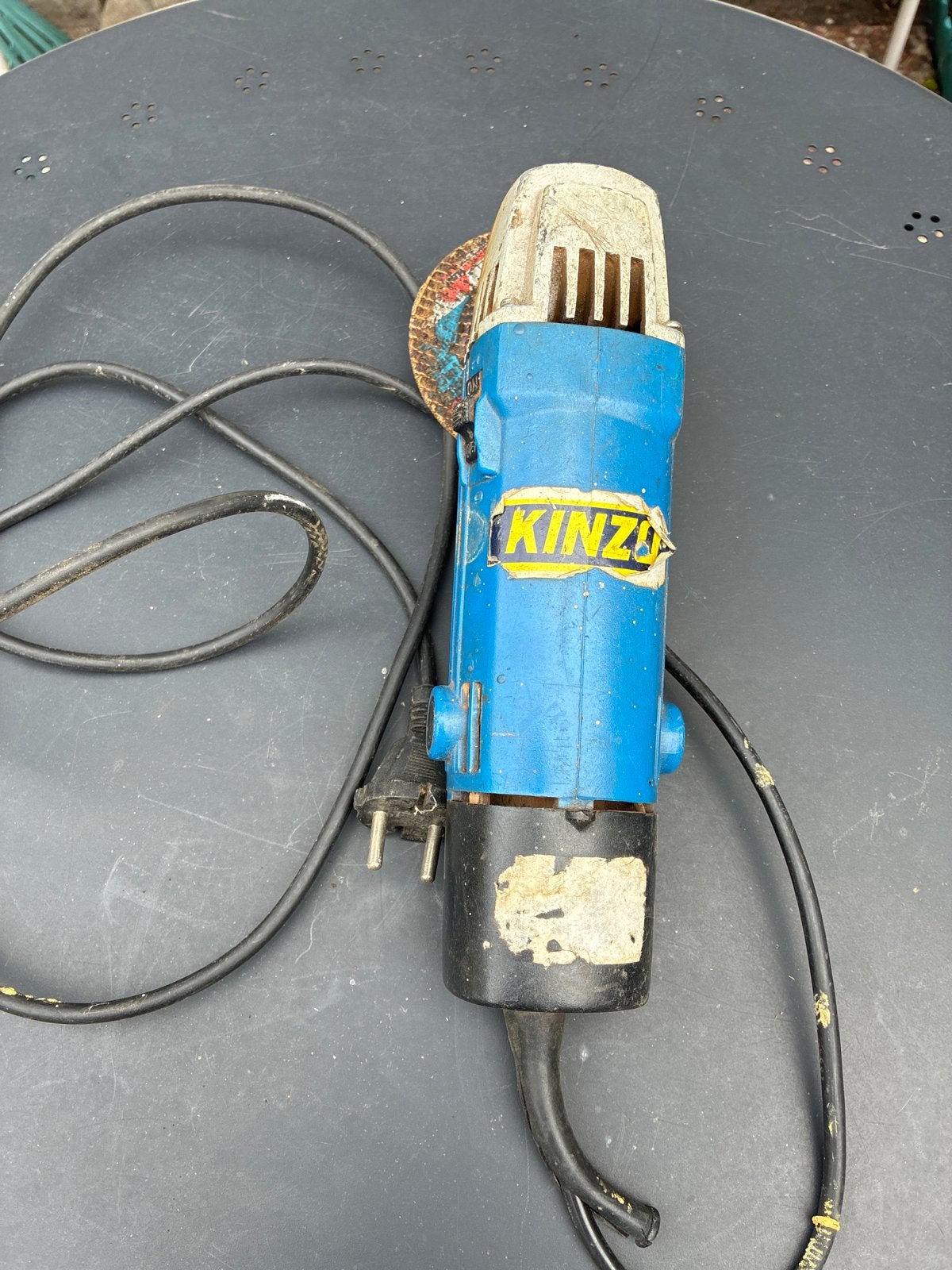Kinzo Haakse Slijpmachine - Gebruikt maar Functioneel, Ophalen of Verzenden, Gebruikt, Minder dan 700 watt, Haakse handslijpmachine