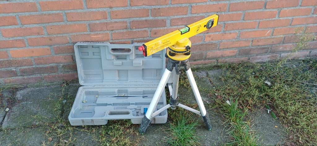 Laserwaterpas met statief en koffer, Ophalen, Overige meters