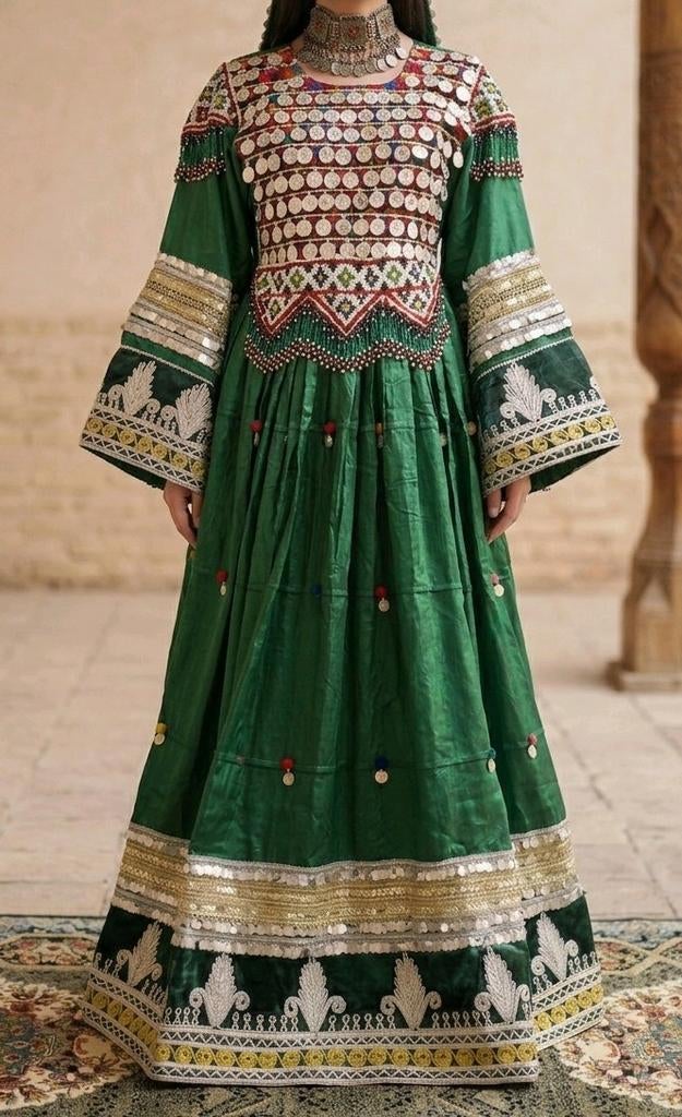 Afghaanse jurk nieuw free size, Kleding | Dames, Maat 38/40 (M), Overige typen, Wattan Fashion, Nieuw