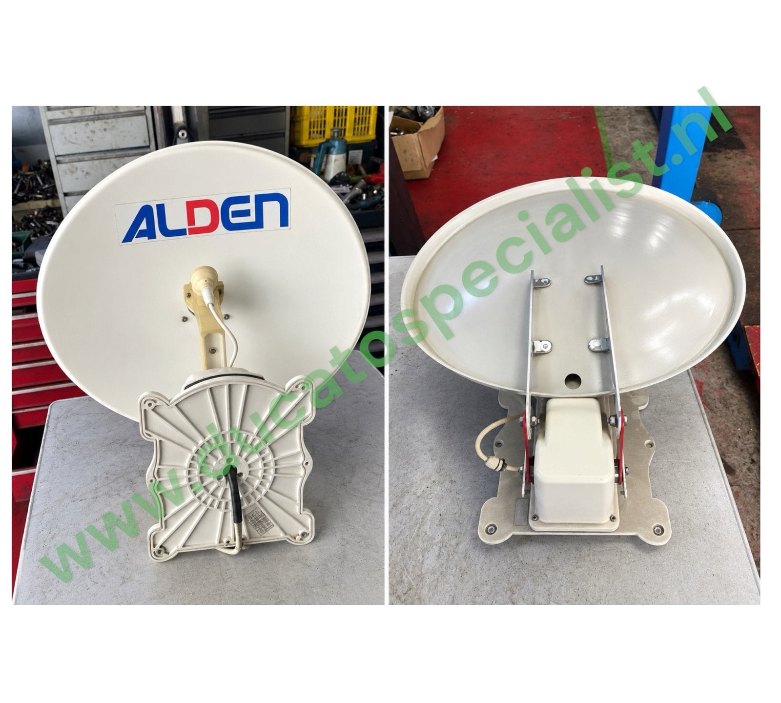 ALDEN Automatische Satellietschotel Camper / Caravan, Audio, Tv en Foto, Ophalen of Verzenden, Gebruikt, (Schotel)antenne, Overige merken
