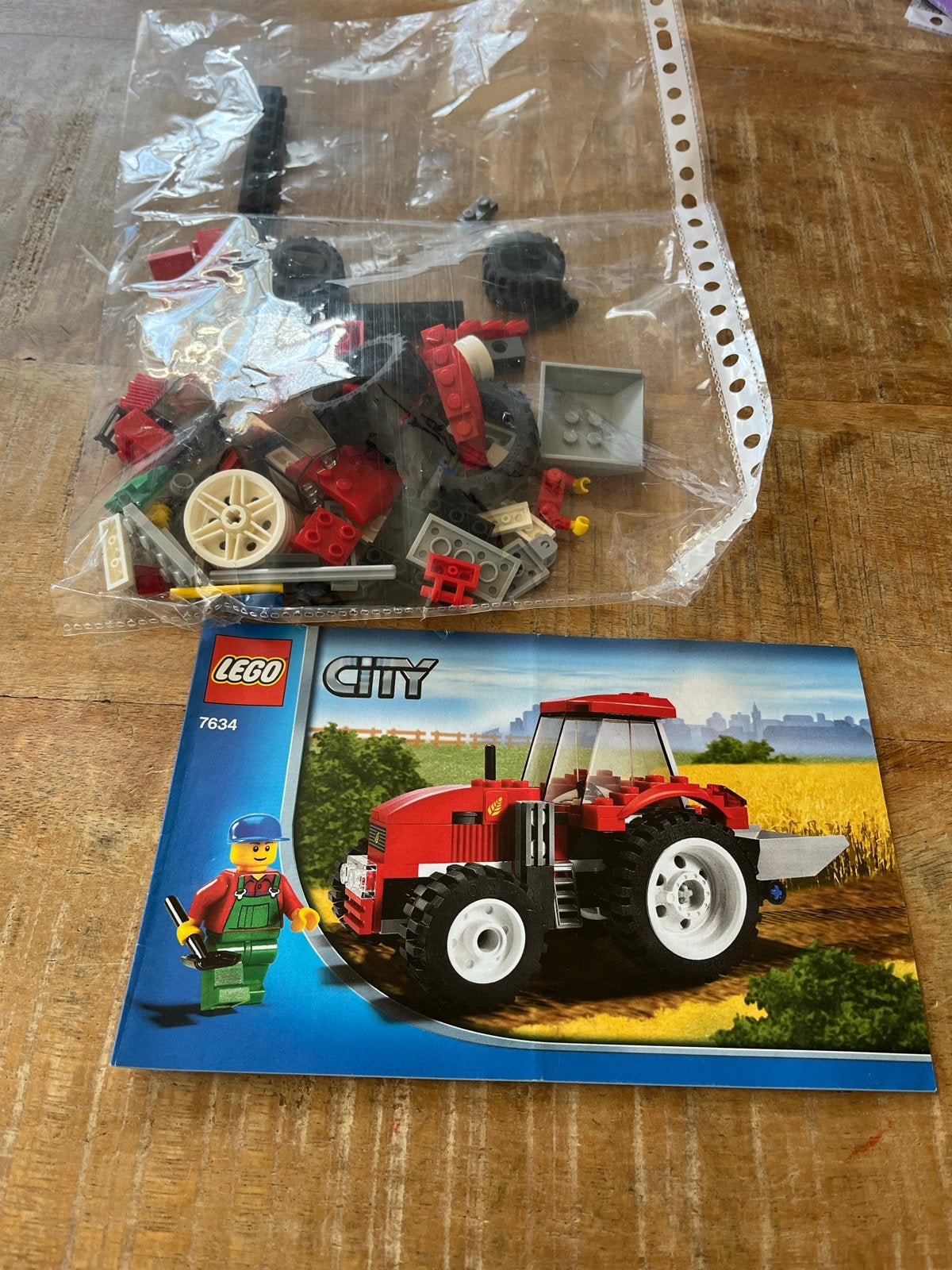 Lego City 7634 Tractor - 100% Compleet met instructies, Lego, Ophalen of Verzenden, Compleet, Complete set