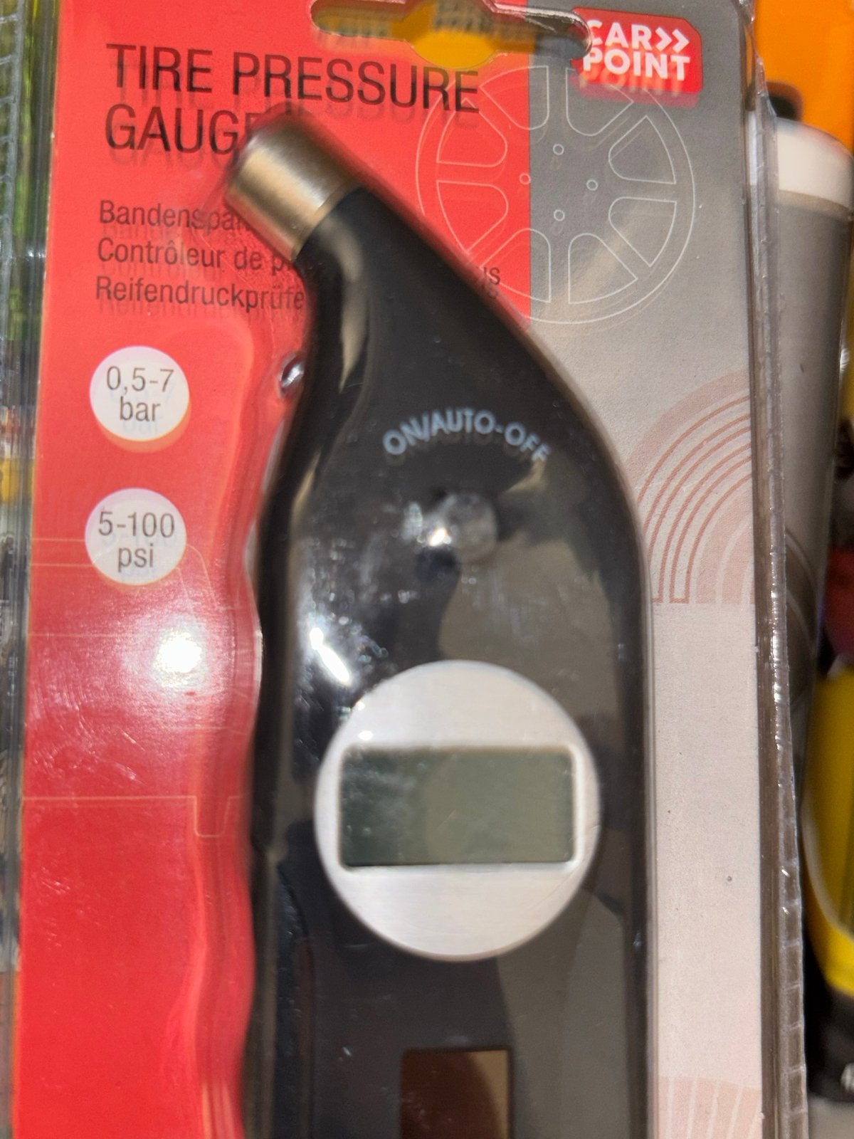 Digitale Bandenspanningsmeter - Carpoint, Verzenden, Nieuw