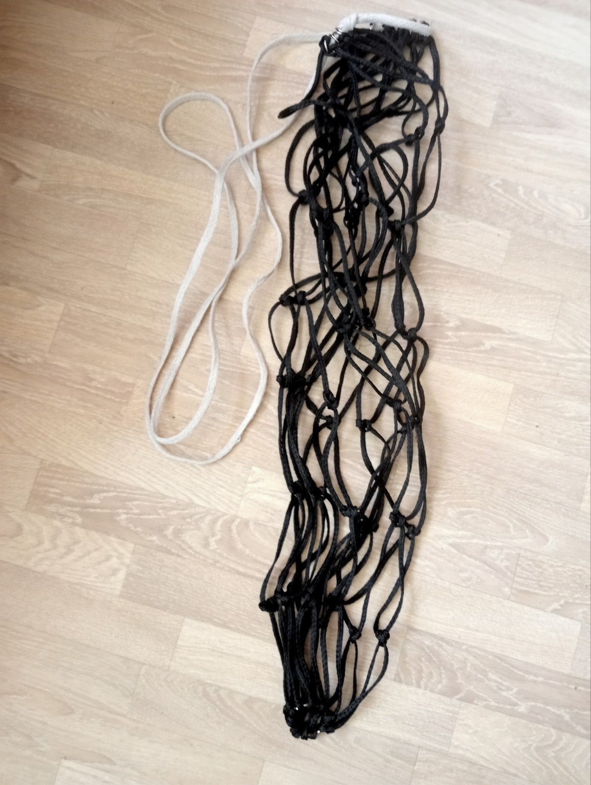 Zgan zwart groot gazen hooinet, Ophalen of Verzenden, Zo goed als nieuw, Dressuur