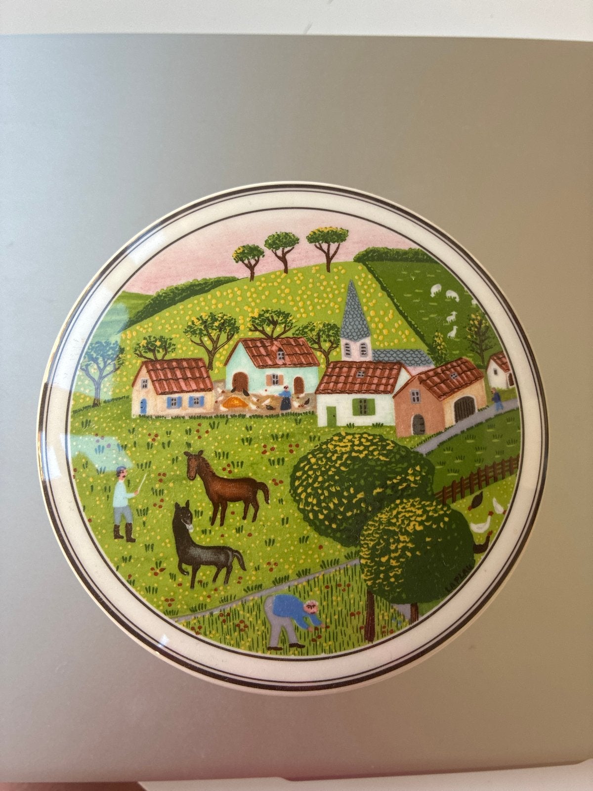 Villeroy & Boch potje, Ophalen