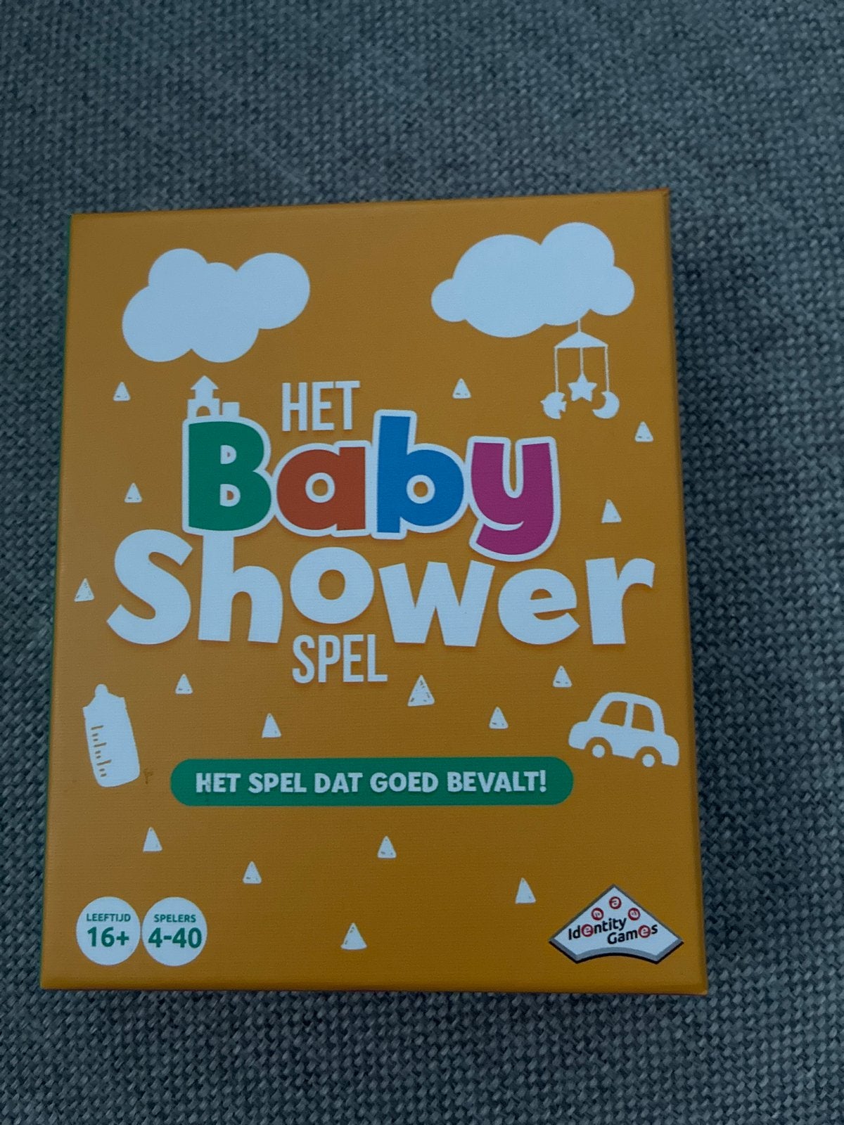 Het Baby Shower Spel - Nieuw in doos, Drie of vier spelers, Ophalen of Verzenden, Nieuw