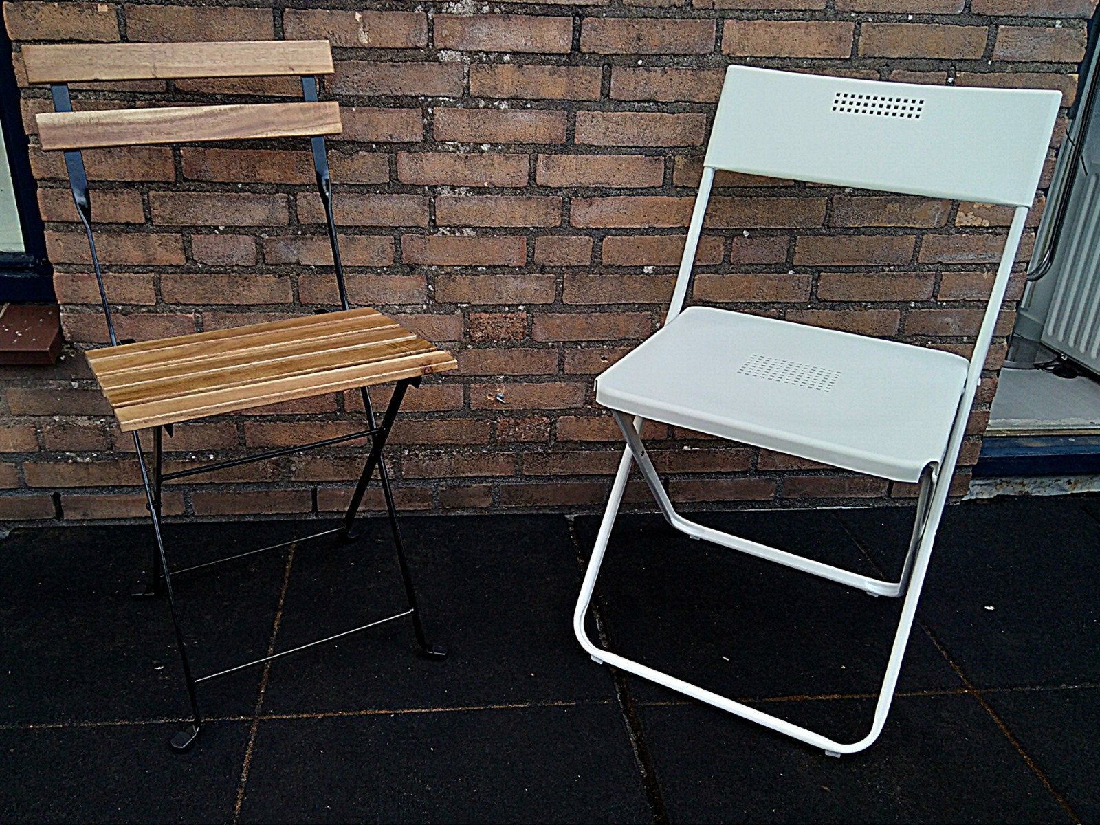 2x stoel Ikea nieuwstaat, Ophalen, Zo goed als nieuw