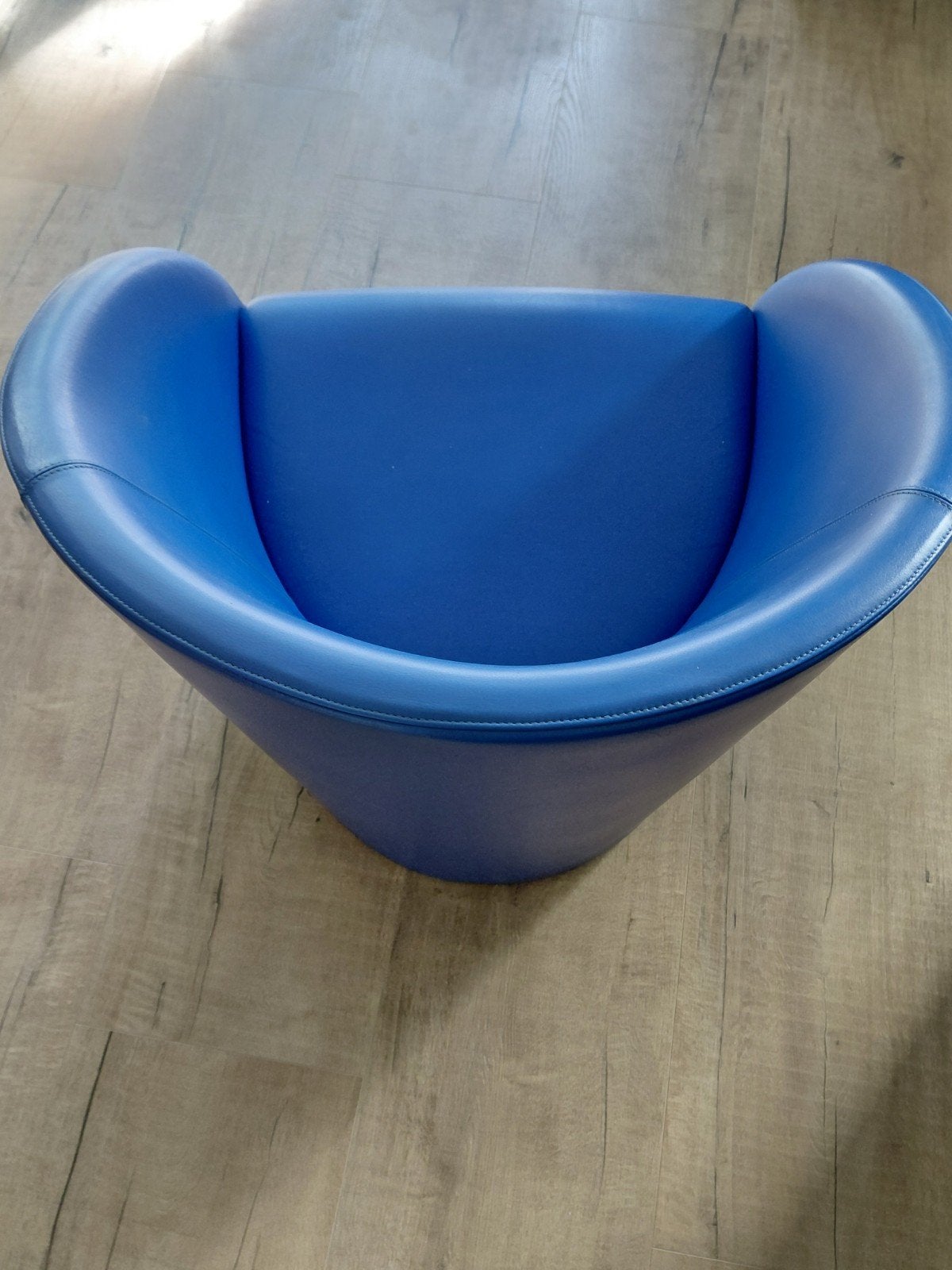 Poltrona frau fauteuil, Ophalen, Gebruikt, Minder dan 75 cm, Leer