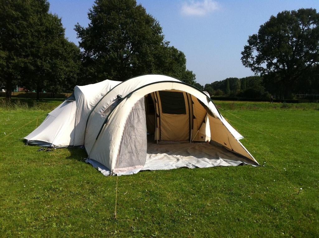 6-ps katoenen tent met luifel - Active Leisure Grand Canyon, Ophalen, Gebruikt, Tot en met 6