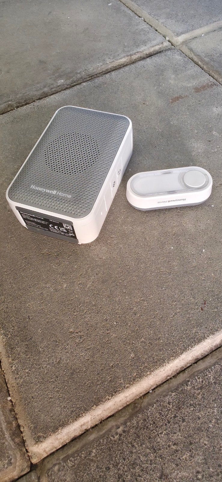 Honeywell Home Draadloze Deurbel met Drukknop DC311xx, Huis en Inrichting, Deurbellen, Ophalen of Verzenden, Zo goed als nieuw