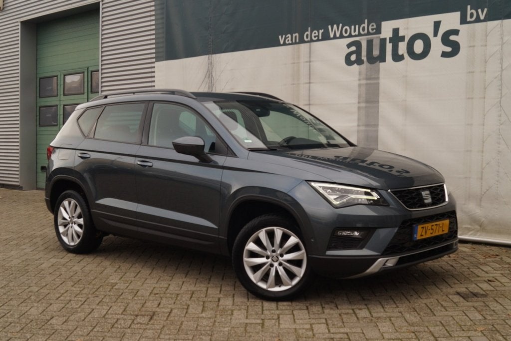 SEAT Ateca 1.5 TSI 150pk DSG Style Business Intense -NAVI-LE, Dealer onderhouden, Stof, 4 cilinders, 150 pk
