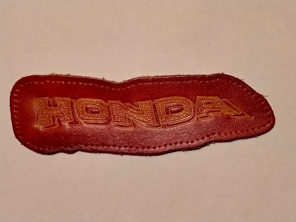 Honda biker vintage logo patch motor motoren embleem, Ophalen of Verzenden, Zo goed als nieuw, Auto's
