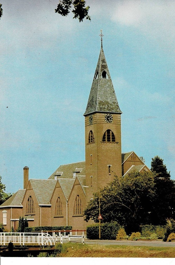 Emmer-Compascuum, Kerk, Verzamelen, Ansichtkaarten | Nederland, Ophalen of Verzenden, Ongelopen, Drenthe