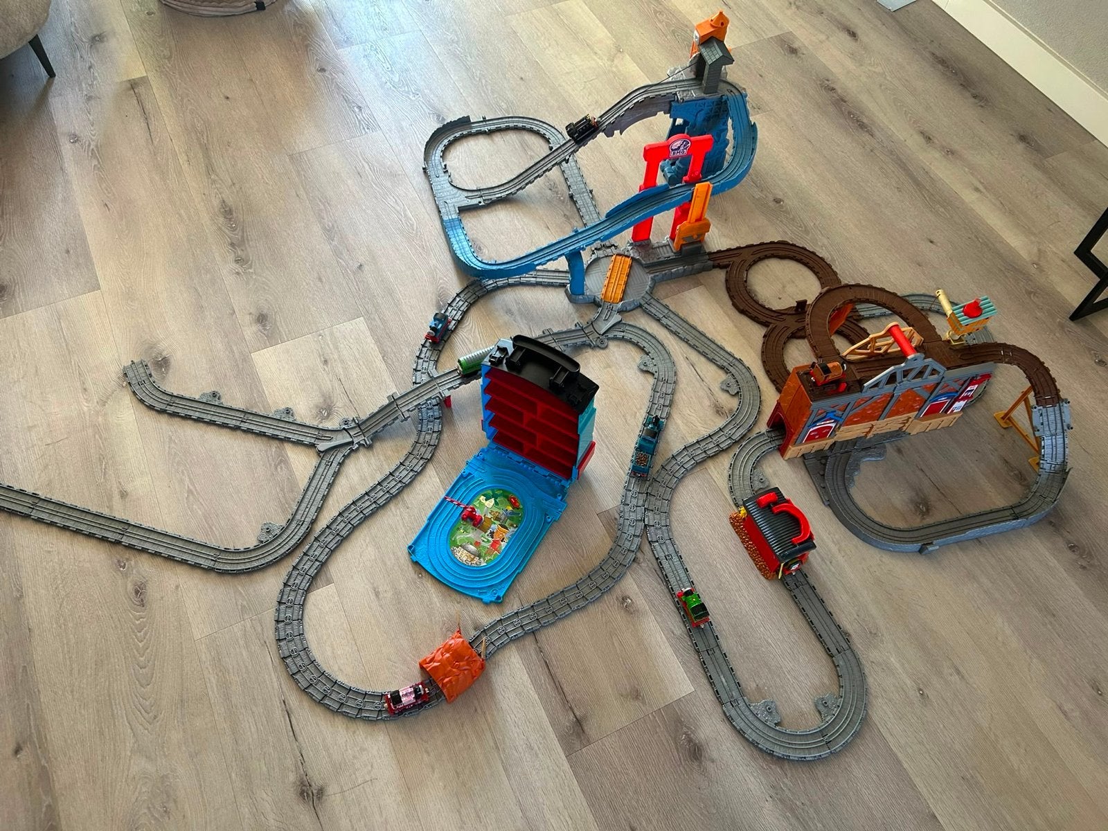 Grote Thomas de Trein TrackMaster set met veel treinen, Ophalen of Verzenden, Zo goed als nieuw