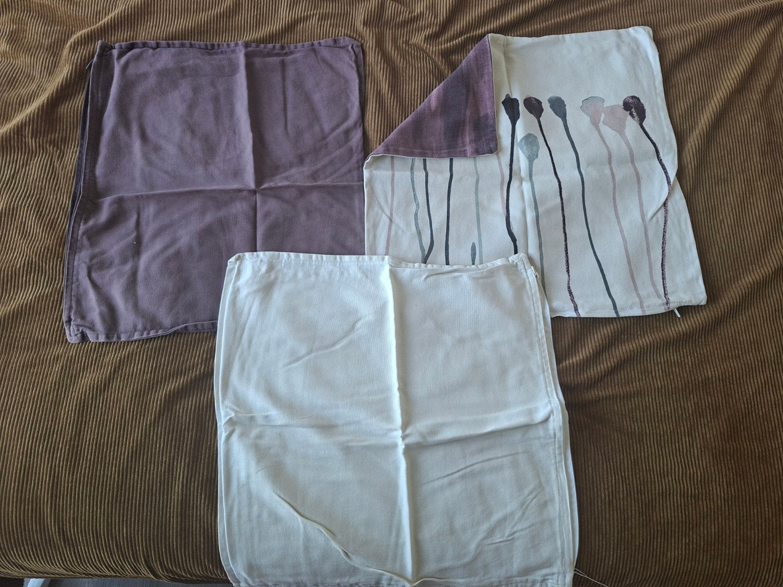 Set van 3 kussenslopen IKEA, Ophalen of Verzenden, Gebruikt