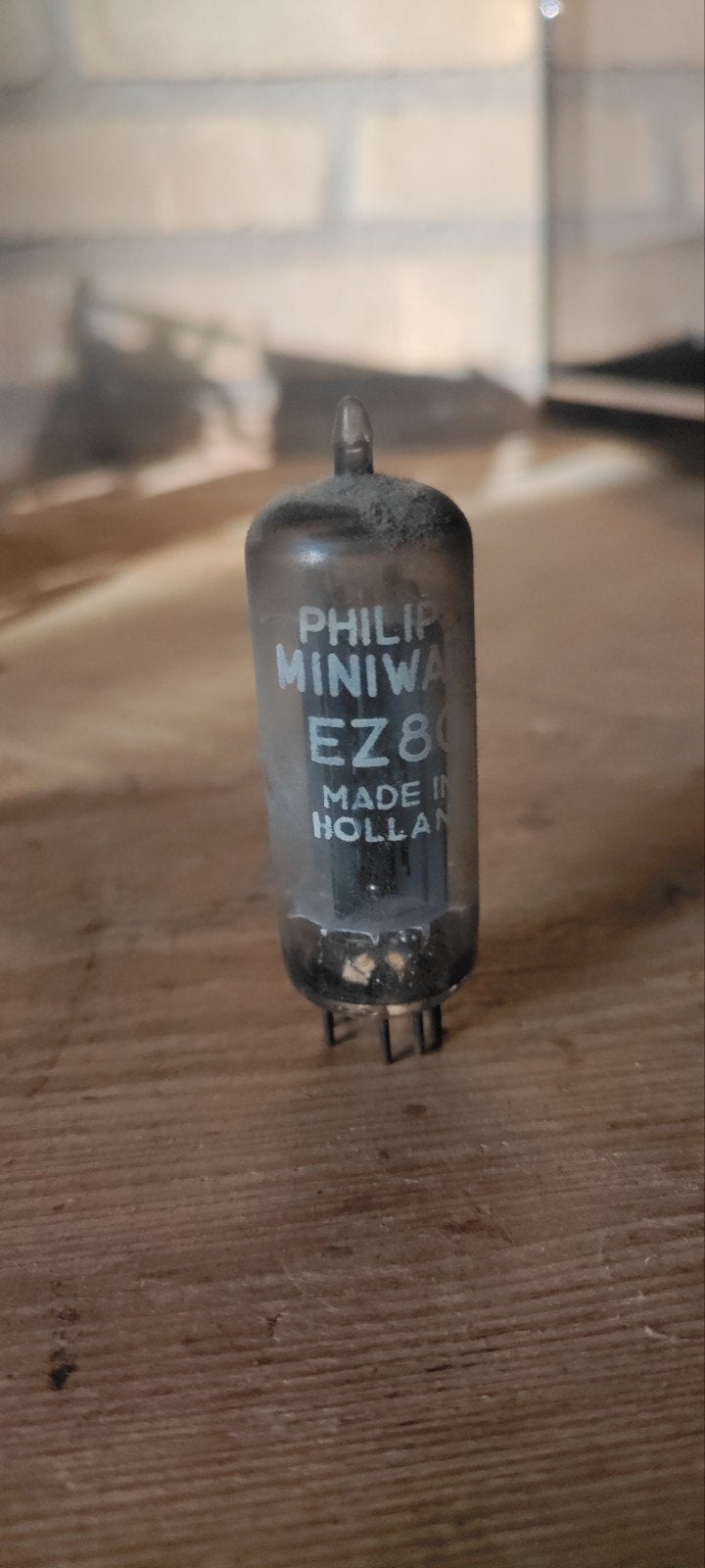 Philips Miniwatt EZ80 buis - Made in Holland, Ophalen of Verzenden