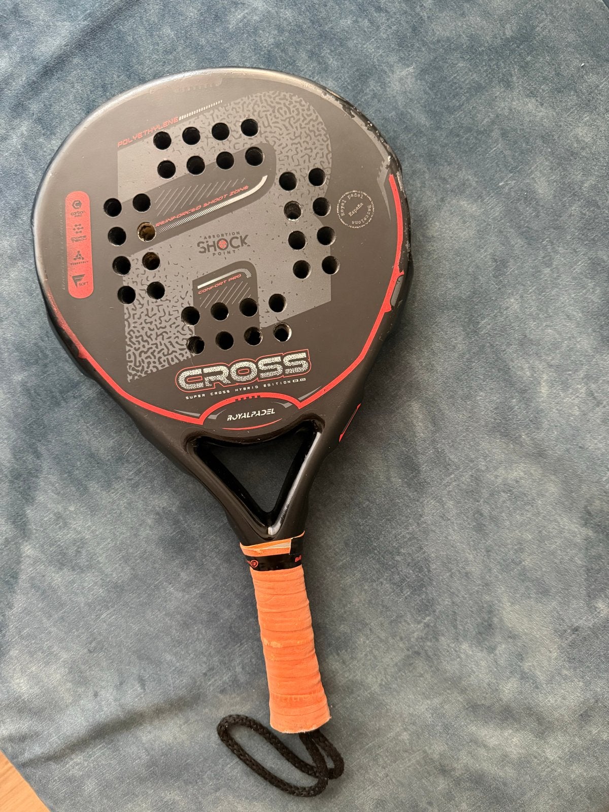 Gebruikt Padelracket - Royal Padel Cross, Ophalen, Gebruikt, Padelracket