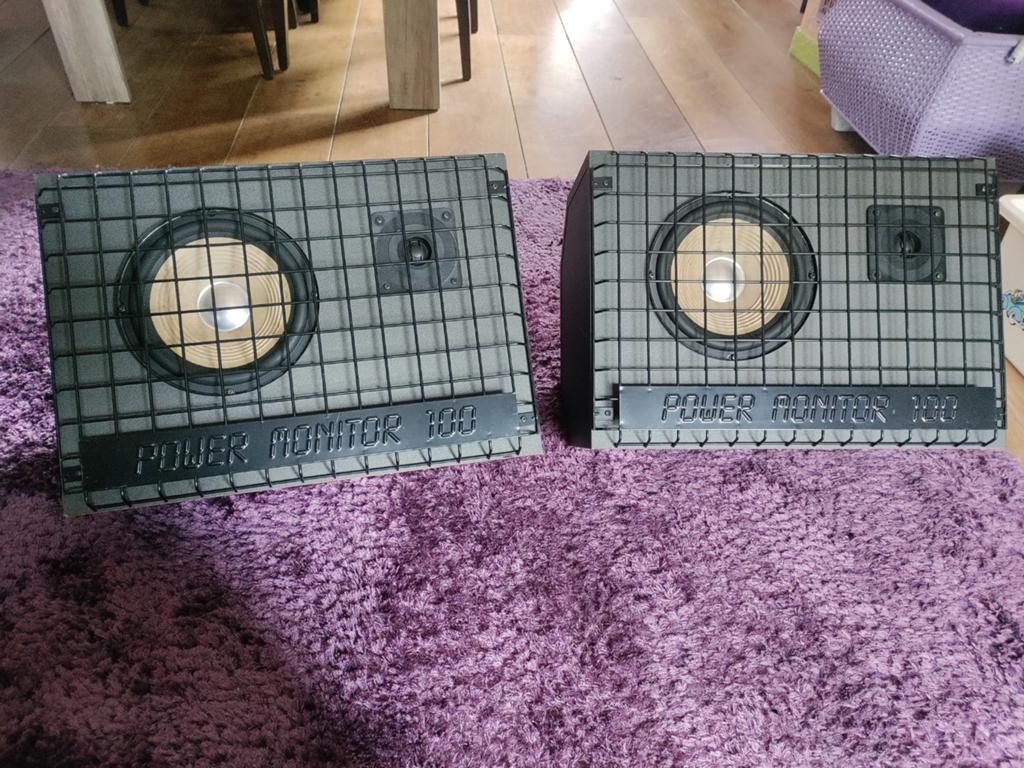 Philips Power Monitor 100 speakers - tweeters defect, Philips, Ophalen of Verzenden, 60 tot 120 watt, Niet werkend