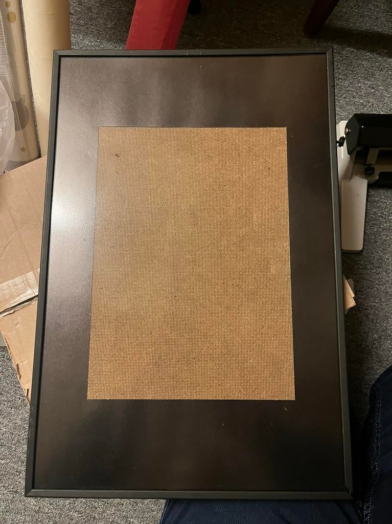 Foto lijst passe partout zwart 30x40, Ophalen, Zo goed als nieuw, Minder dan 50 cm, Minder dan 50 cm