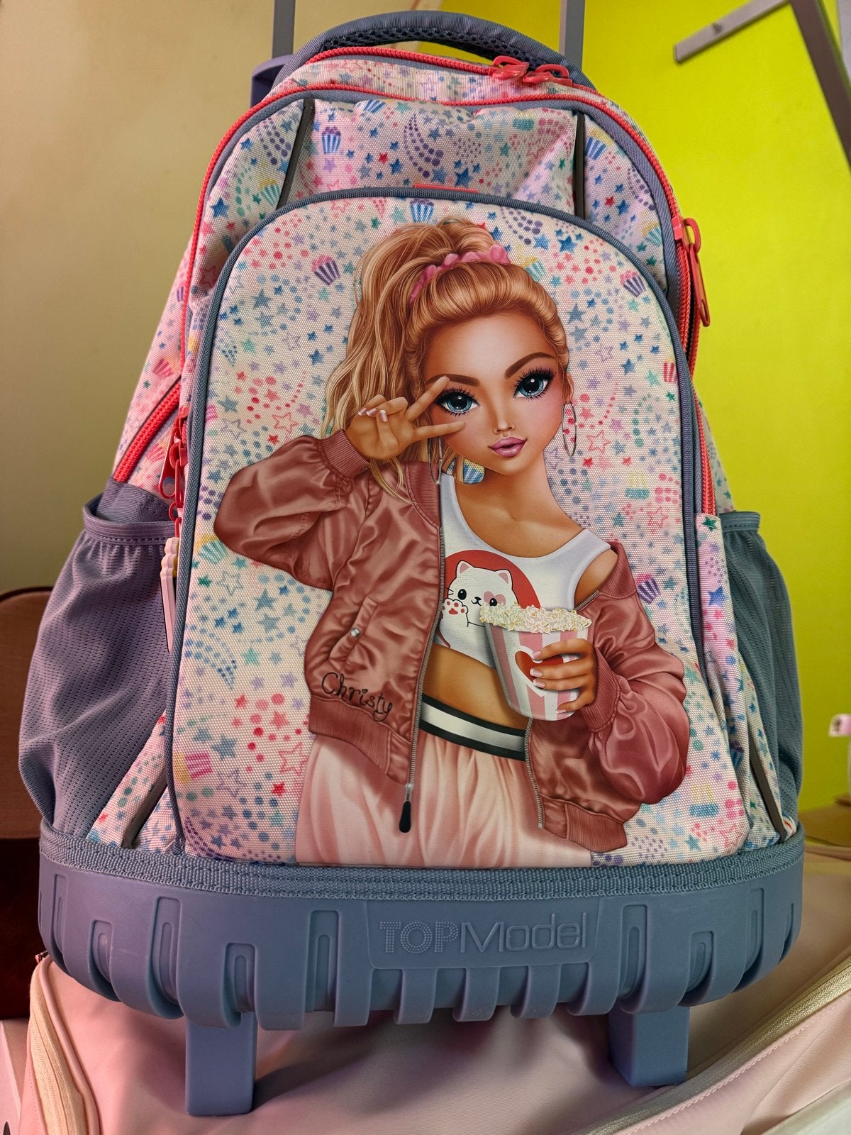 Trolley TopModel Rolkoffer en Rugzak - Zo goed als nieuw, 30 tot 40 cm, Overige kleuren, Rugtas, 40 tot 50 cm