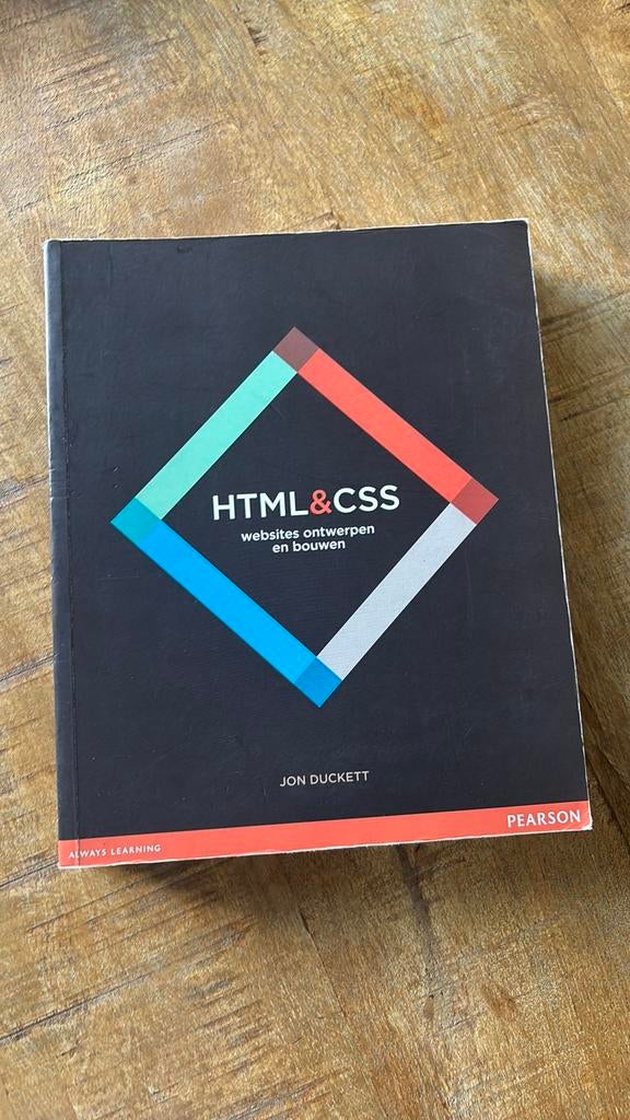 HTML & CSS: Websites ontwerpen en bouwen - Jon Duckett, Boeken, Ophalen of Verzenden, Zo goed als nieuw, Internet of Webdesign