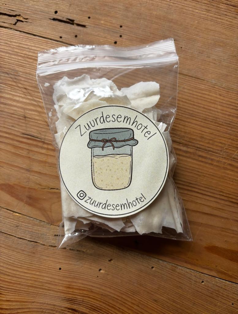 Actief/gedroogd Zuurdesem-starter (wit,tarwe,spelt,rogge), Ophalen of Verzenden