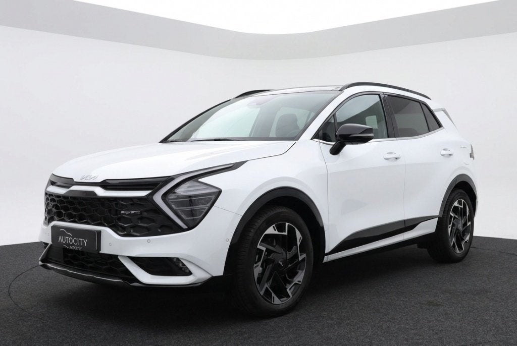 Kia Sportage 1.6 PHEV GT-PlusLine AWD 265PK Pano l Leder l 3, Auto's, Kia, Automaat, Gebruikt, Zwart, 4 cilinders