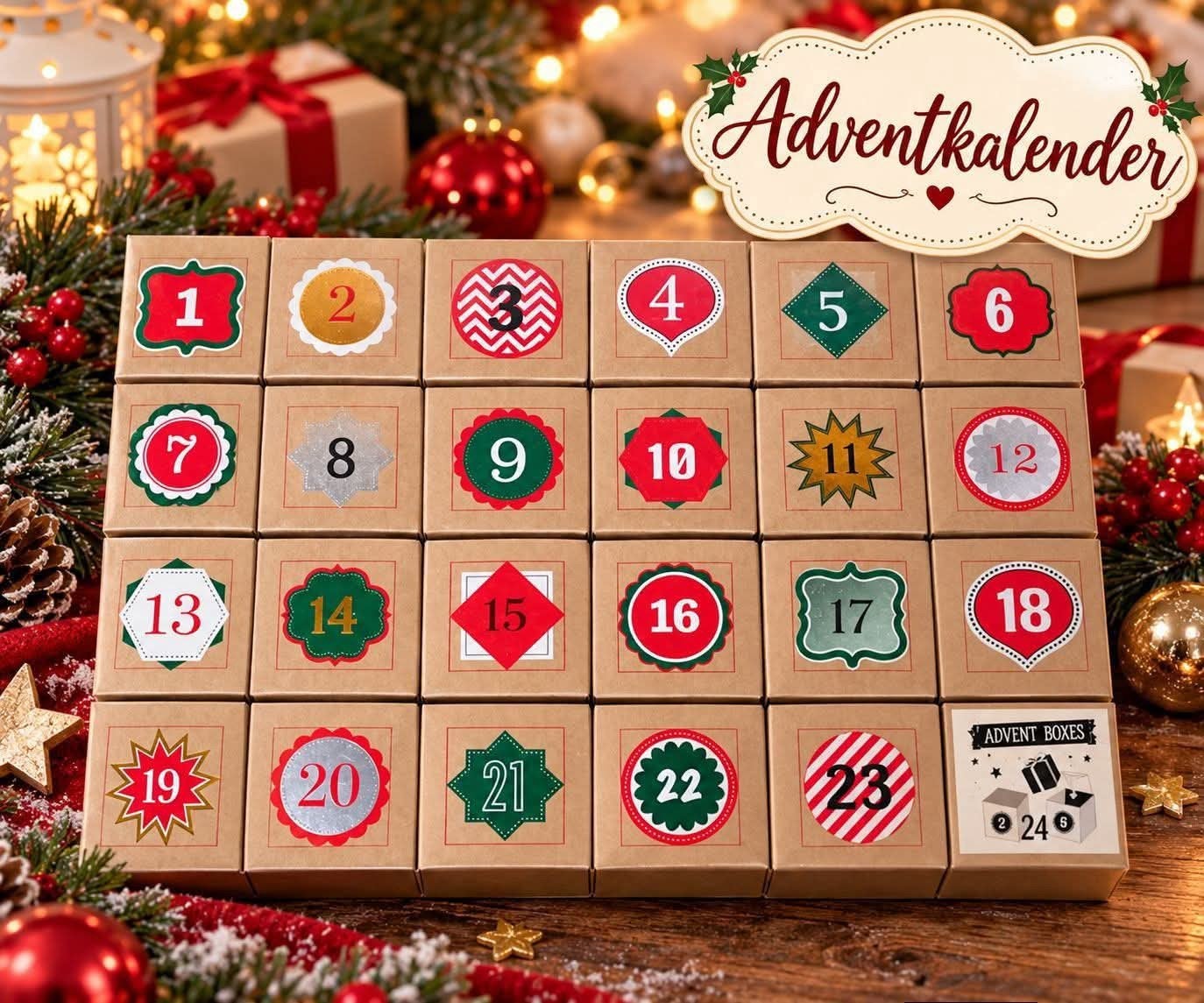 Adventkalender parfum bekende geuren, Ophalen of Verzenden, Nieuw