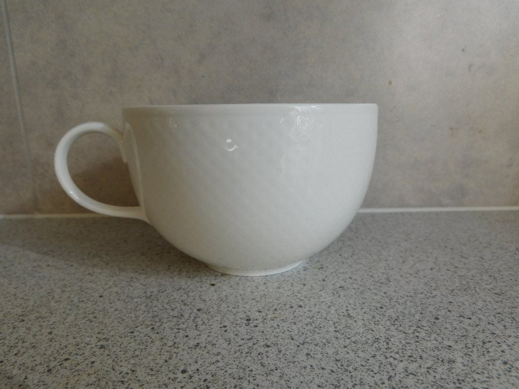 Tea cup  Tipo (golfbal structuur) Wil Villeroy & Boch, Overige typen, Ophalen of Verzenden, Zo goed als nieuw, Overige stijlen