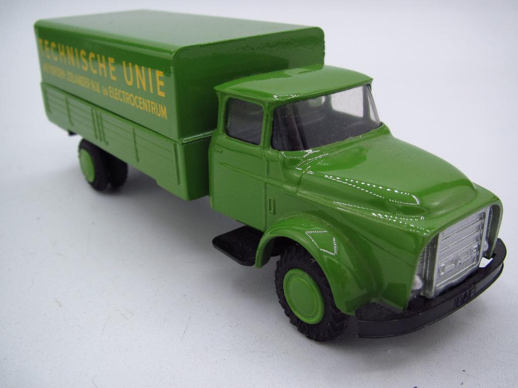 Lion car - DAF Torpedo Bakwagen '' Technische Unie '', Ophalen of Verzenden, Zo goed als nieuw, Bus of Vrachtwagen, Lion Toys