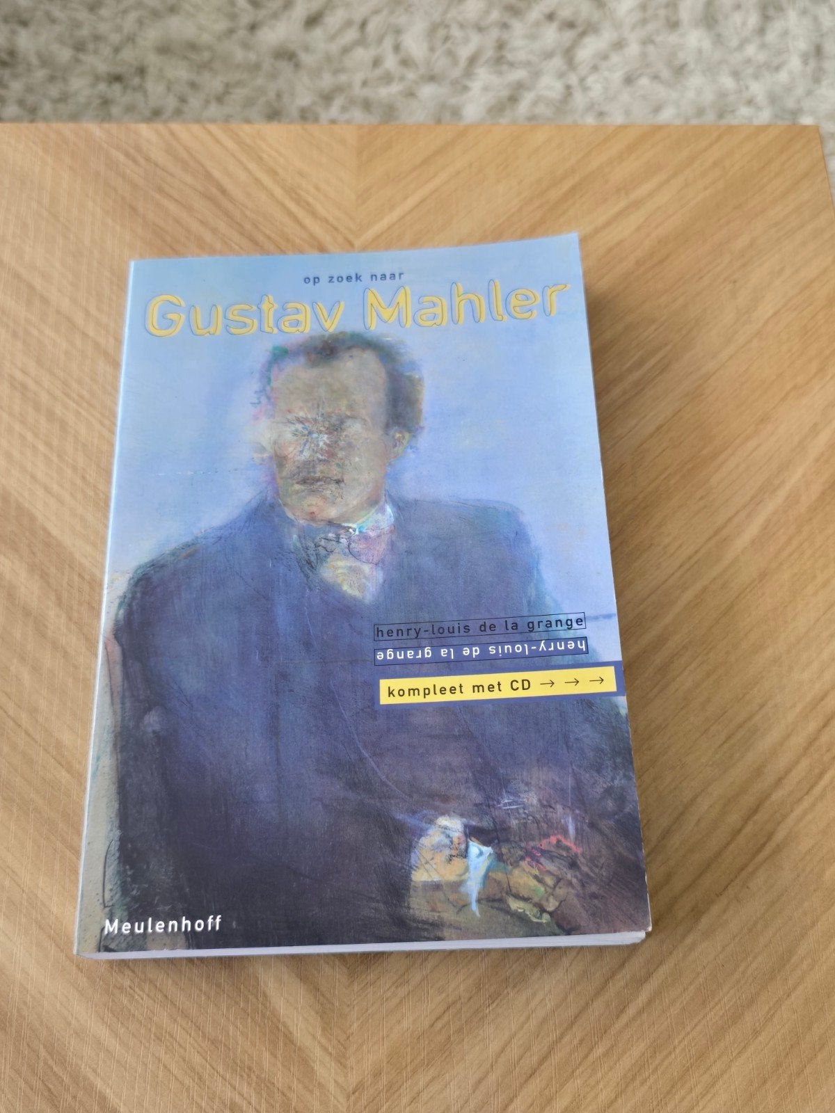 Op zoek naar Gustav Mahler - Boek met CD, Ophalen of Verzenden, Gelezen, Artiest, Henry-Louis de la Grange
