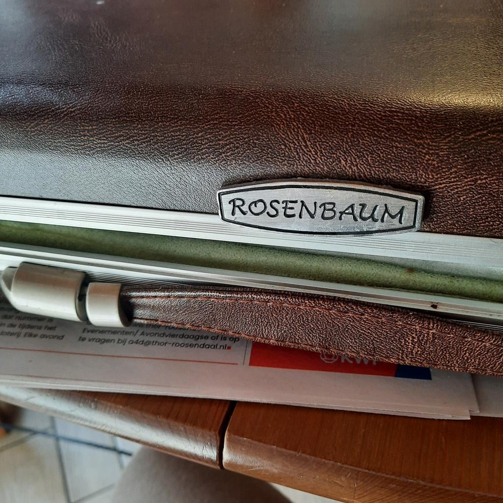 Rosenbaum messenset in koffer, Huis en Inrichting, Keuken | Bestek, Ophalen of Verzenden