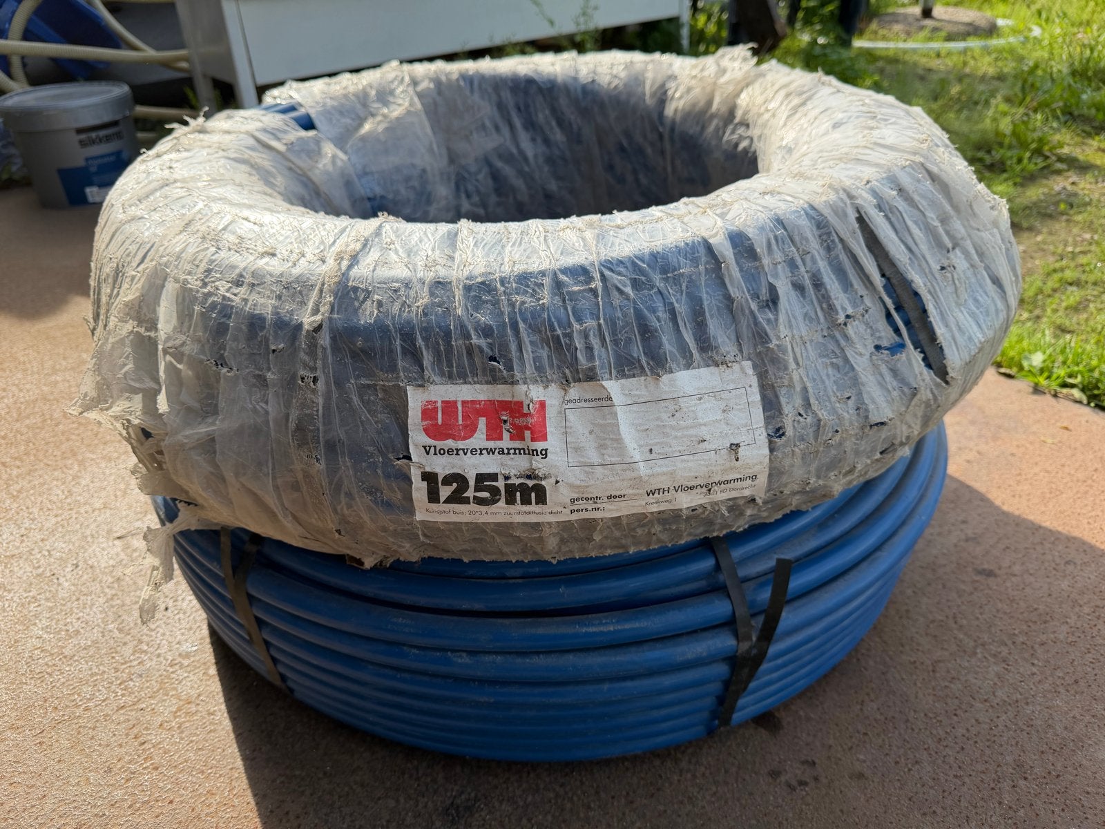 Vloerverwarmingsbuis WTH 125m - Nieuw, Ophalen, Minder dan 30 cm, Overige typen, Nieuw